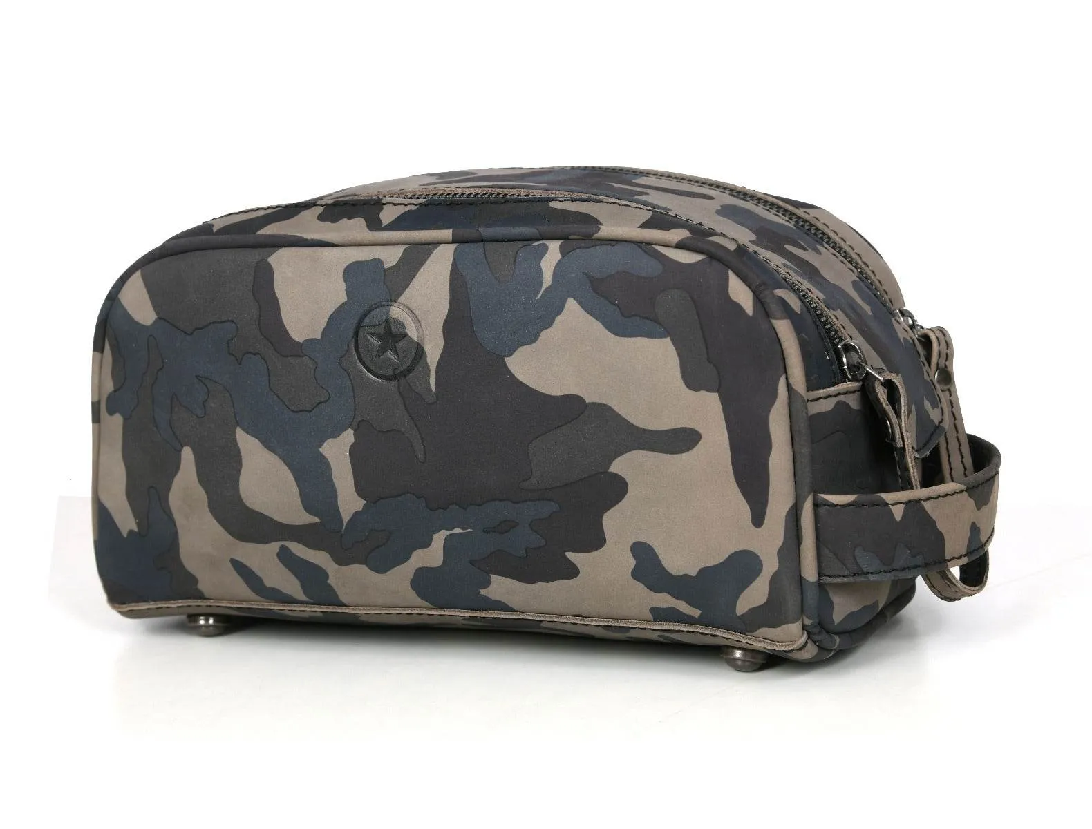 Omaha Leather Toiletry Bag