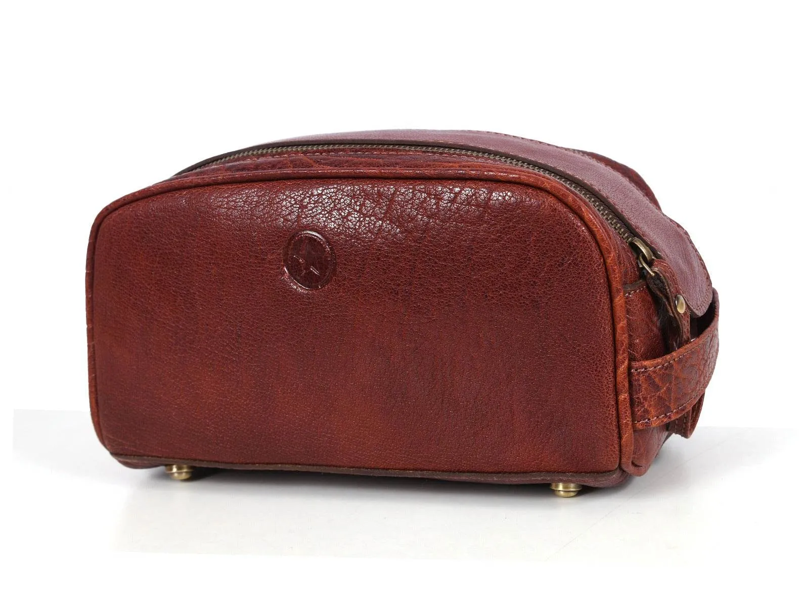 Omaha Leather Toiletry Bag