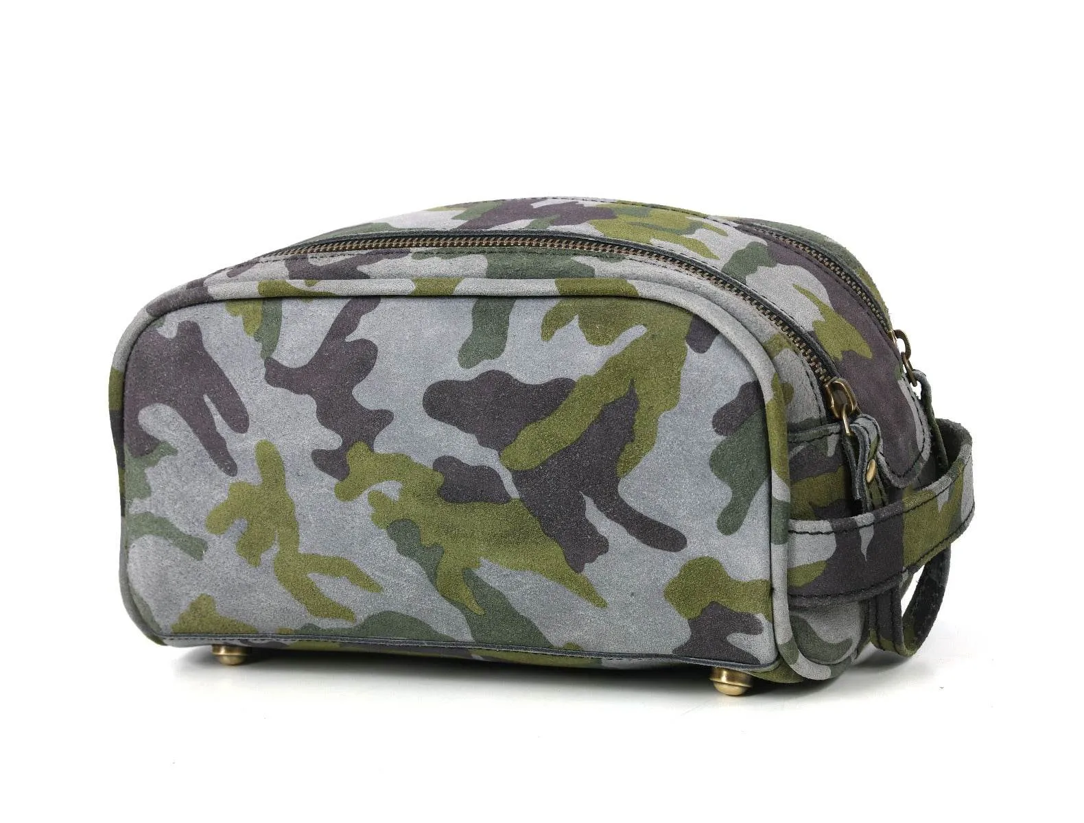 Omaha Leather Toiletry Bag