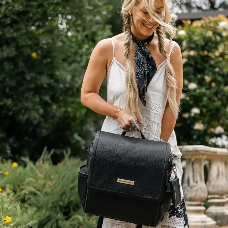 Petunia Pickle Bottom Boxy Backpack in Ebony