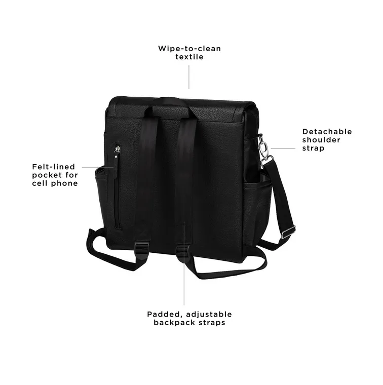 Petunia Pickle Bottom Boxy Backpack in Ebony