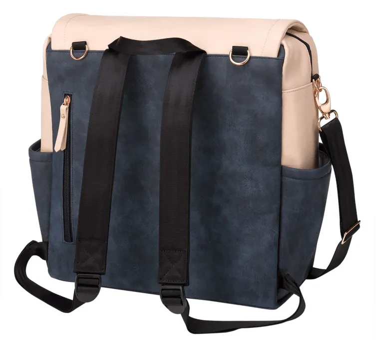 Petunia Pickle Bottom Boxy Backpack in Indigo Blush