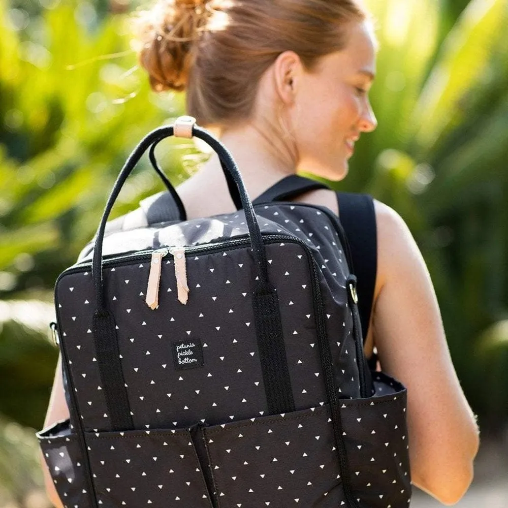 Petunia Pickle Bottom Inter-Mix Backpack Diaper Bag Trio