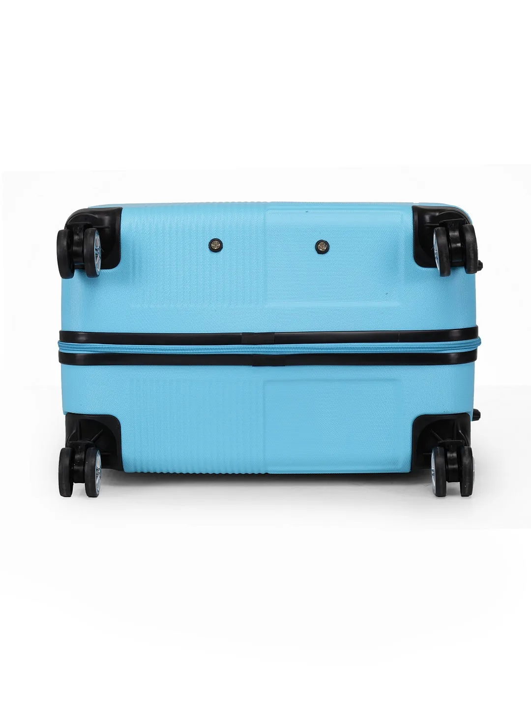 Teakwood Unisex Blue Trolley Bag - Large