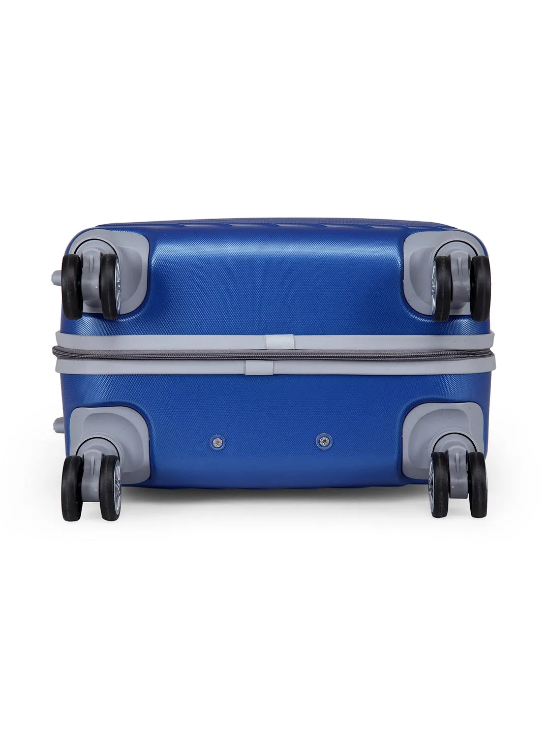 Teakwood Unisex Blue Trolley Bag - Pack