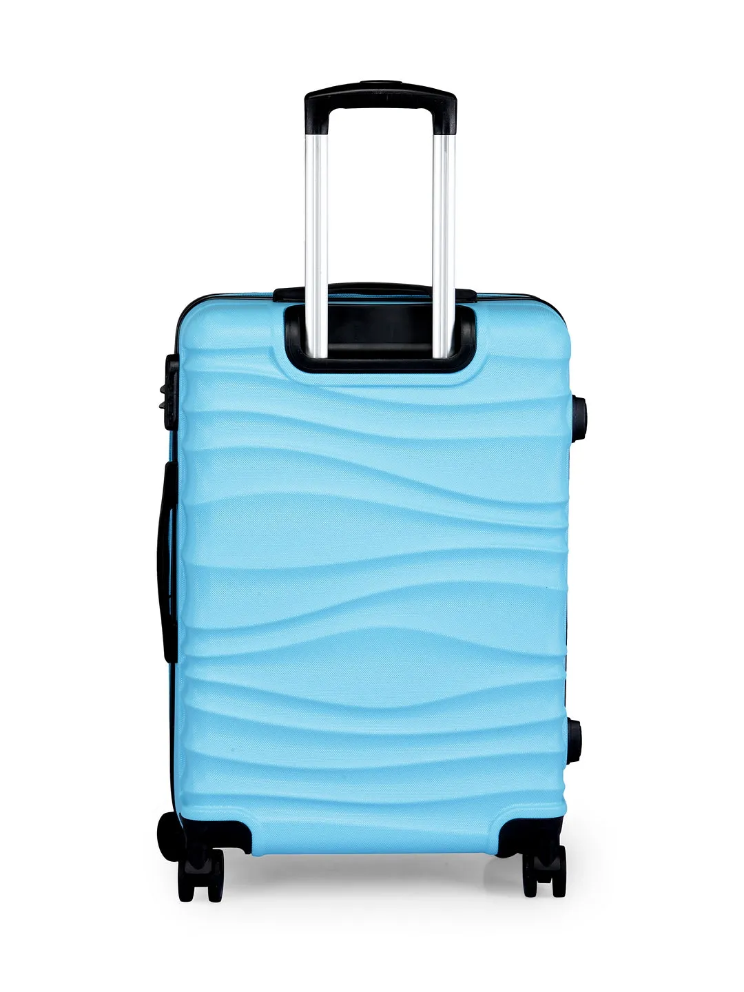 Teakwood Unisex Blue Trolley Bag