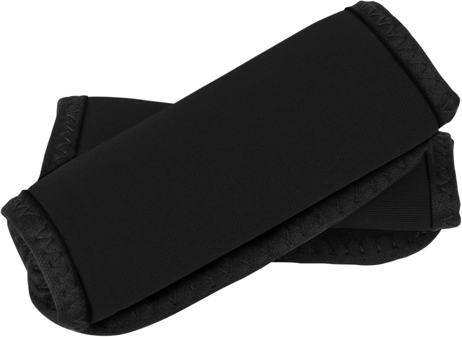 Travelon Travelon Set Of 2 Handle Wraps Luggage Tags, Black