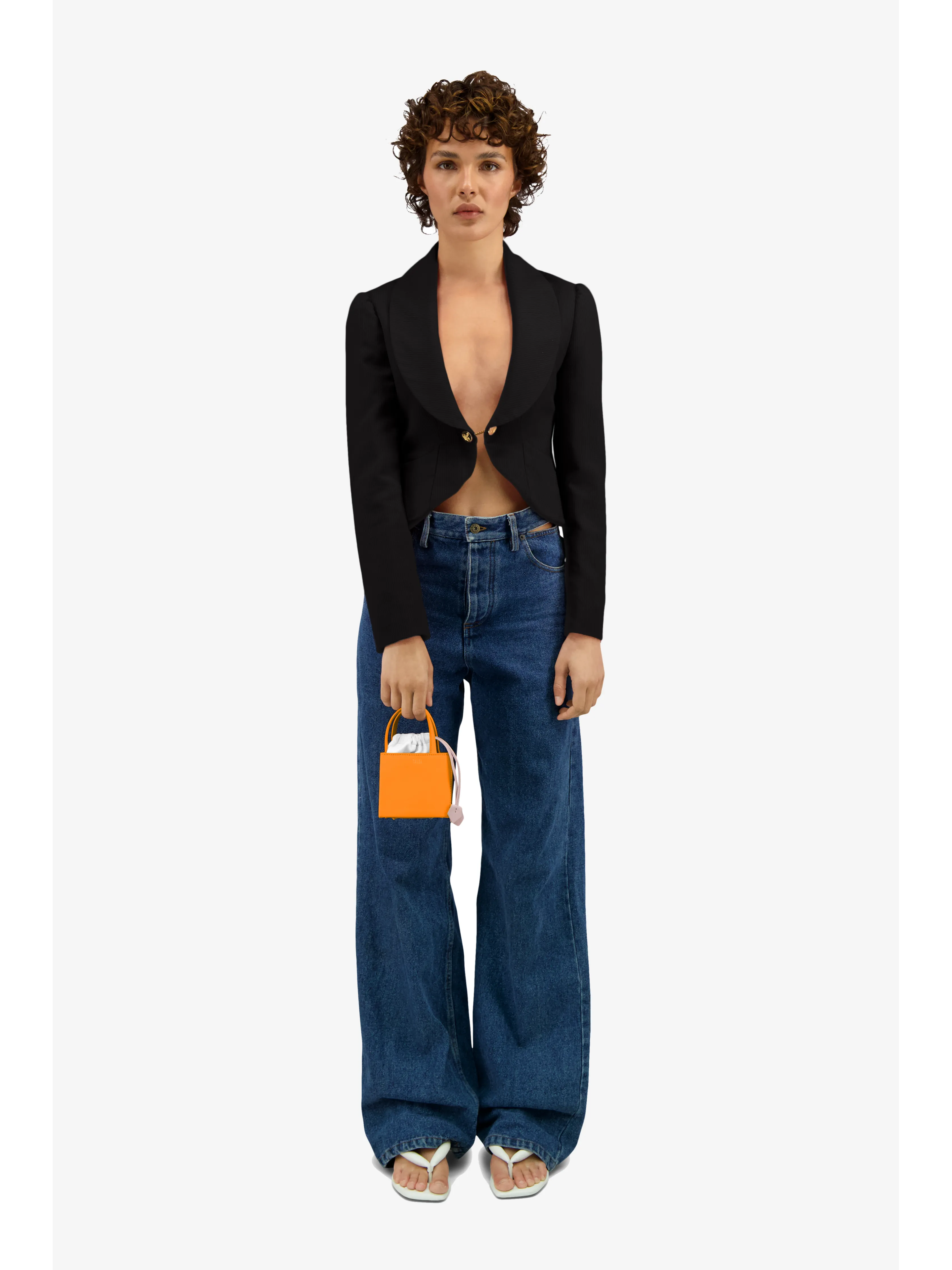 Triangle Bag Orange S