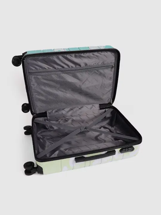 Twin Printed 360-Degree Rotation Hard-Sided Cabin-Sized Trolley Bag