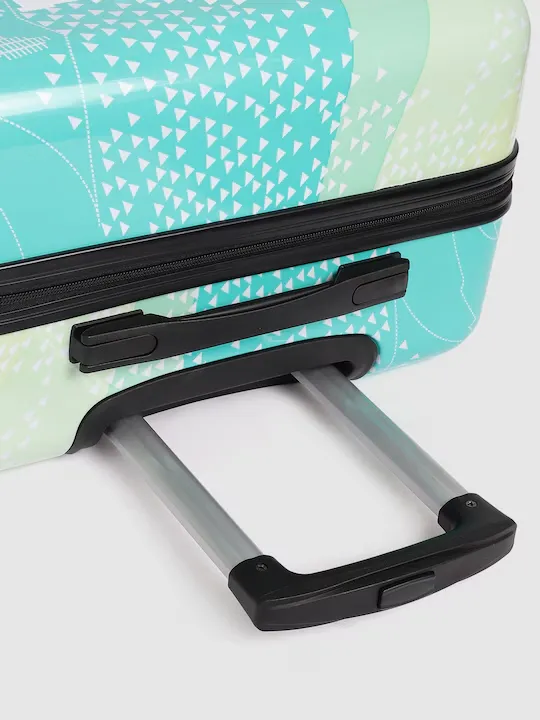 Twin Printed 360-Degree Rotation Hard-Sided Cabin-Sized Trolley Bag