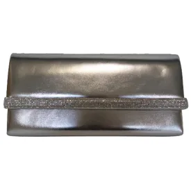 Una Healy Clutch Bag - Ballroom - Silver