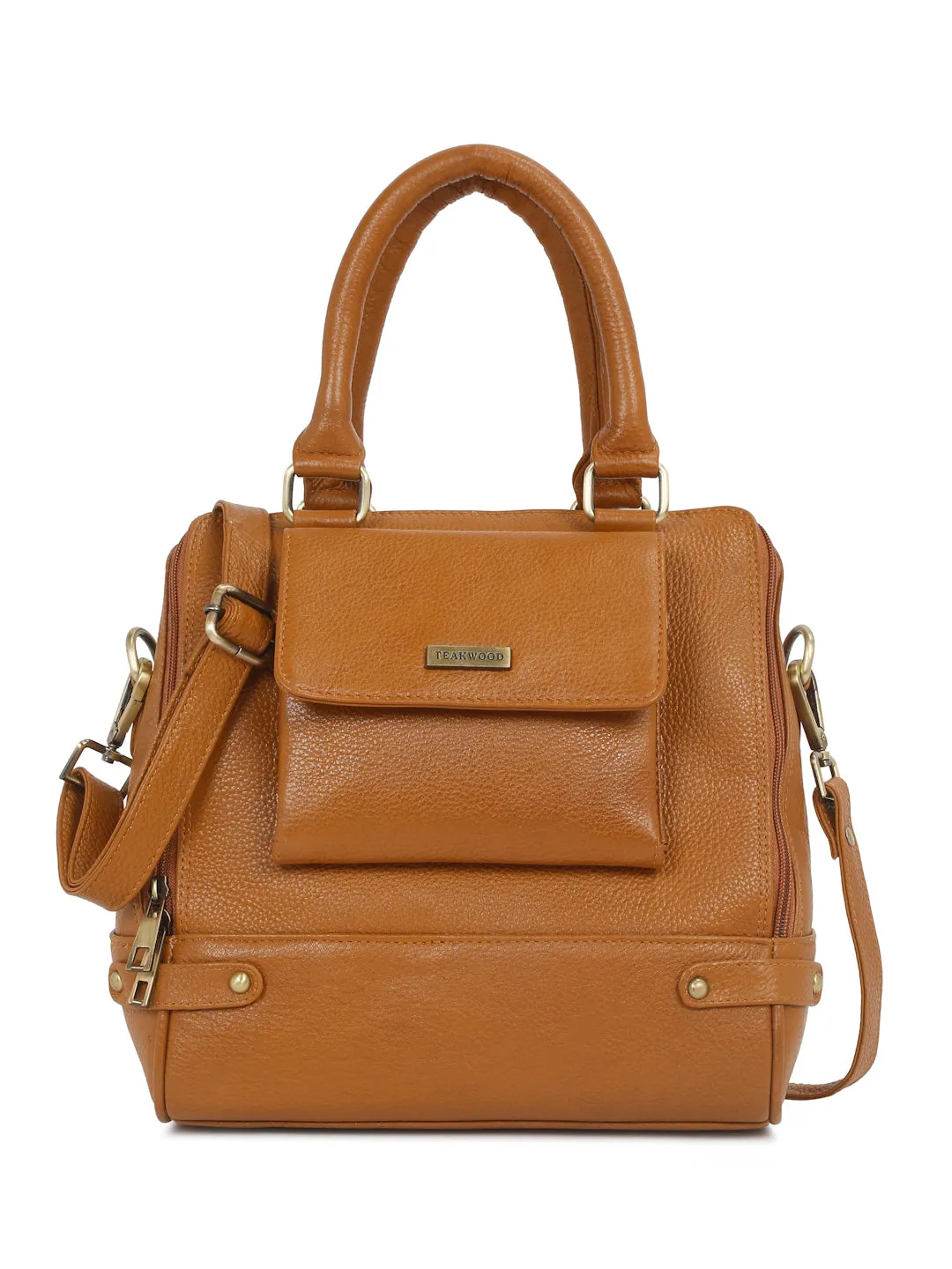 Women Leather mango Structured Handheld Bag
