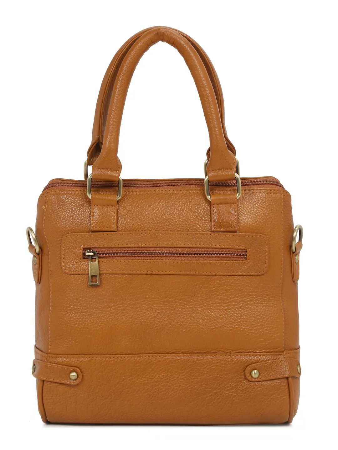 Women Leather mango Structured Handheld Bag