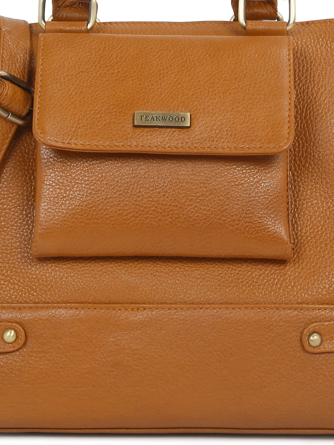 Women Leather mango Structured Handheld Bag