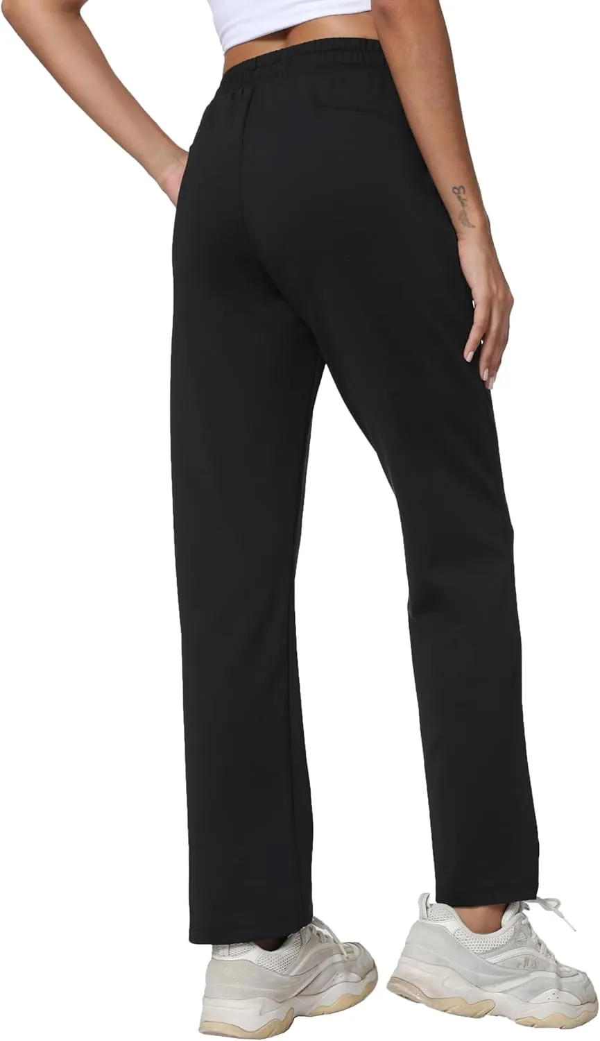 Women's Workout Joggers with Pockets-Quick Dry Athletic Lounge Pants for Hiking Yoga and Running