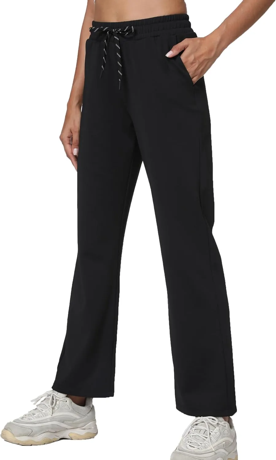 Women's Workout Joggers with Pockets-Quick Dry Athletic Lounge Pants for Hiking Yoga and Running