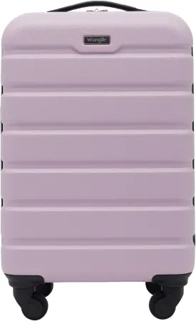 Wrangler Hardside Spinner Carry-On Luggage, Lilac, 22-Inch