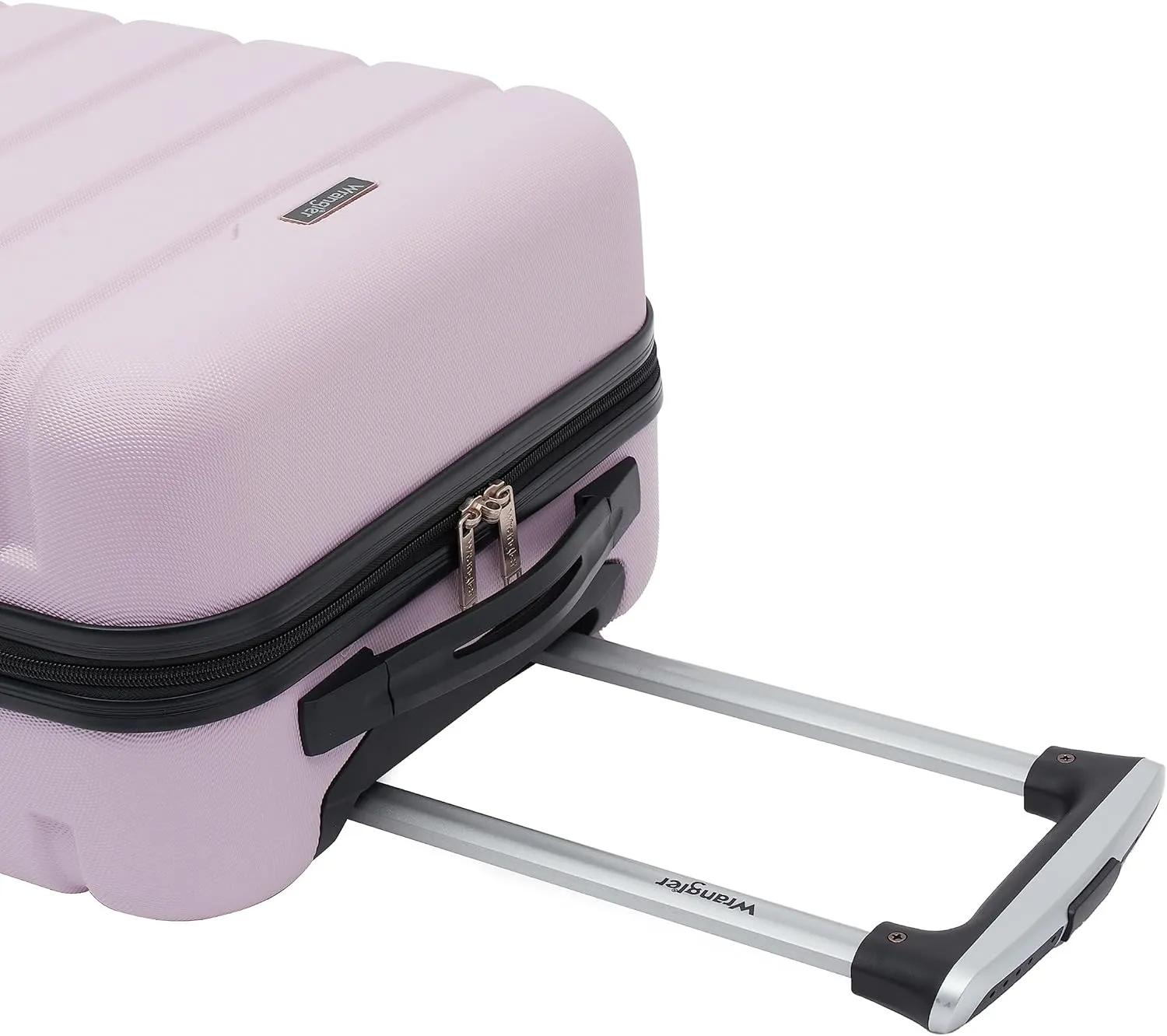 Wrangler Hardside Spinner Carry-On Luggage, Lilac, 22-Inch